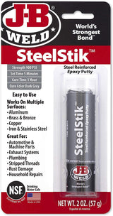 Steel Stik Steel Reinforced Epoxy Putty Stick 57g - J-B Weld