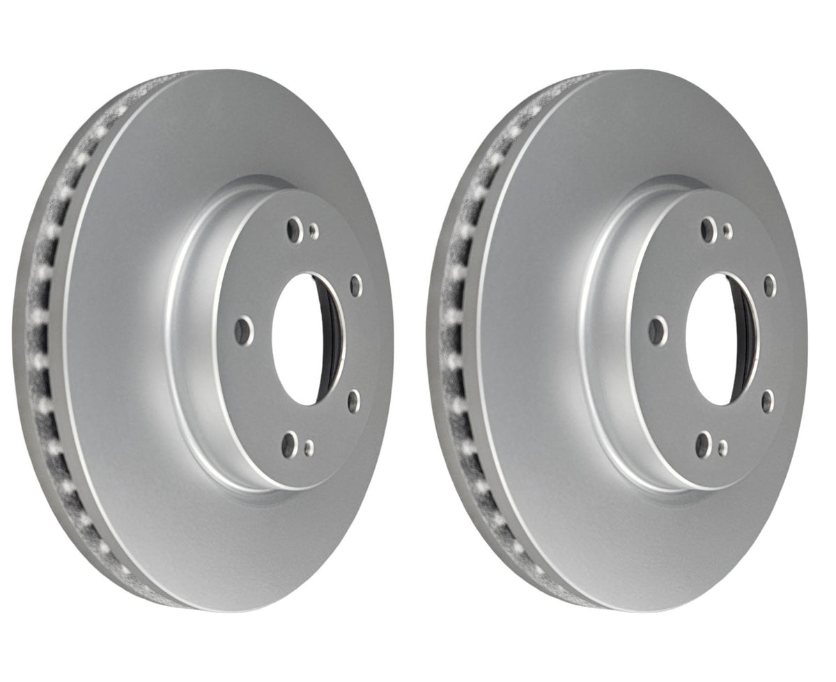Pair Front Brake Rotors for Mitsubishi Lancer CF CH CJ, Mitsubishi Outlander ZE ZF