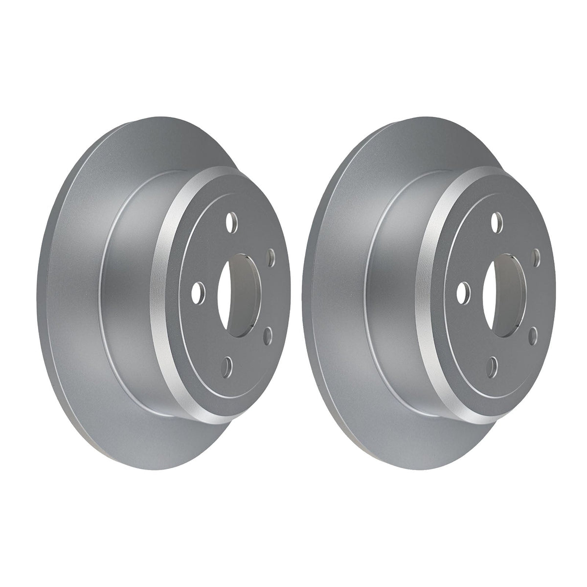 Pair Rear Brake Rotors for Jeep Wrangler JK 2007-2018