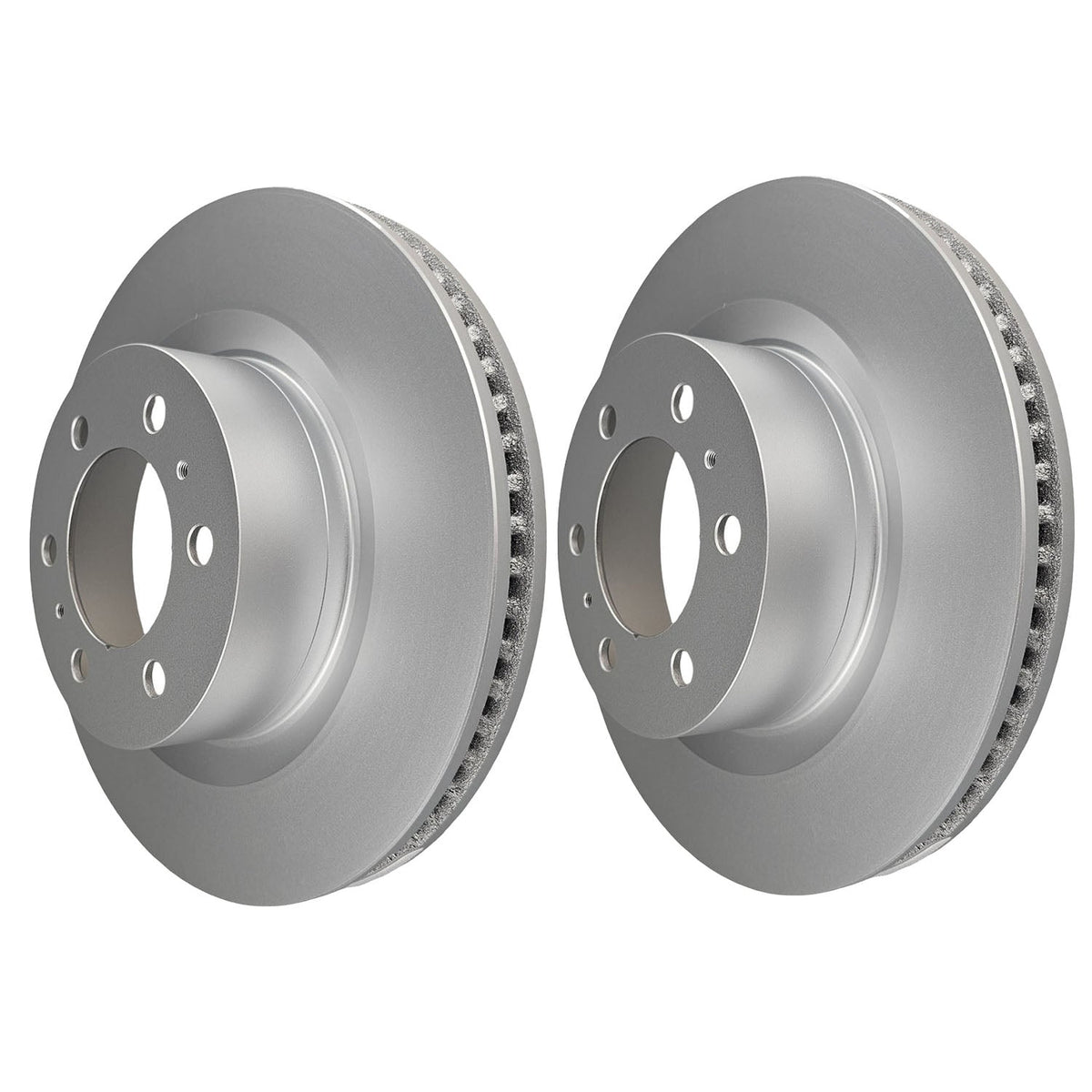 Pair Basco Front Brake Rotors for Toyota LandCruiser LC300 FJA300 Prado GDJ251