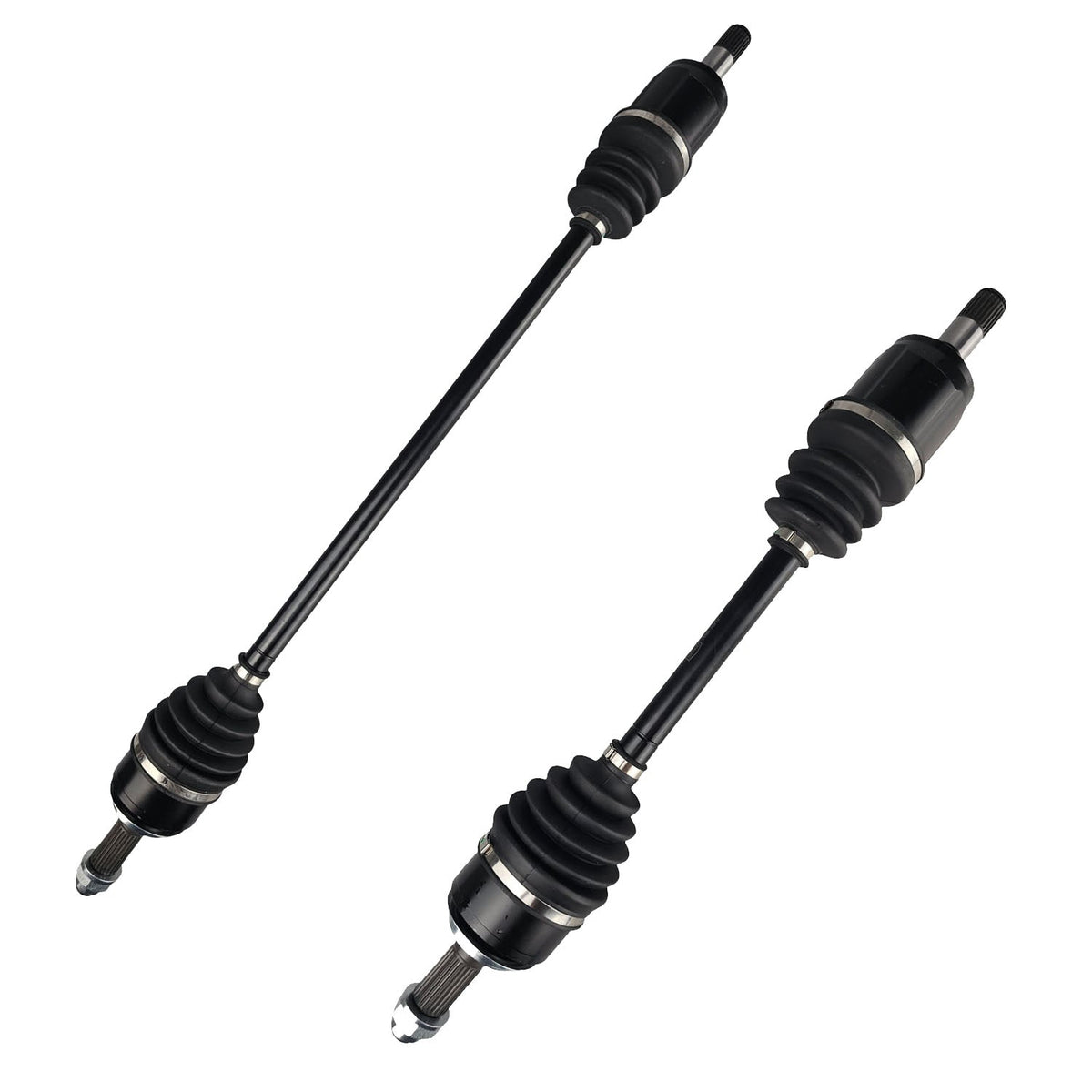 Pair Front CV Joint Drive Shafts for Honda Civic FD FD1 Auto