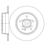 HiQ Rear Brake Rotors Set SD5441