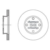 HiQ Front Brake Rotors Set SD4080