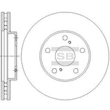 HiQ Front Brake Rotors Set SD4042