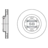 HiQ Front Brake Rotors Set SD4089