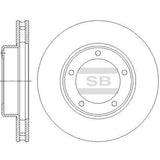 HiQ Front Brake Rotors Set SD4037