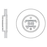 HiQ Front Brake Rotors Set SD3031