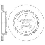 HiQ Rear Brake Rotors Set SD3071