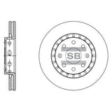 HiQ Front Brake Rotors Set SD3056