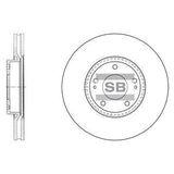 HiQ Front Brake Rotors Set SD1069