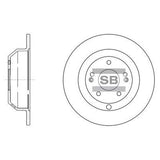 HiQ Rear Brake Rotors Set SD1072