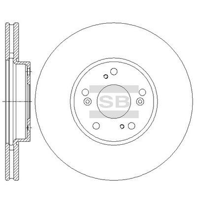 HiQ Front Brake Rotors Set SD4121