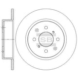 HiQ Rear Brake Rotors Set SD6202