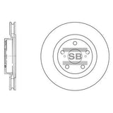HiQ Front Brake Rotors Set SD4021