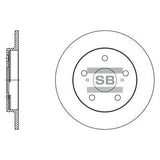 HiQ Rear Brake Rotors Set SD4616
