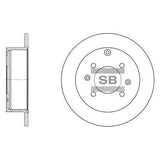 HiQ Rear Brake Rotors Set SD1047