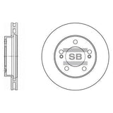 HiQ Front Brake Rotors Set SD3024