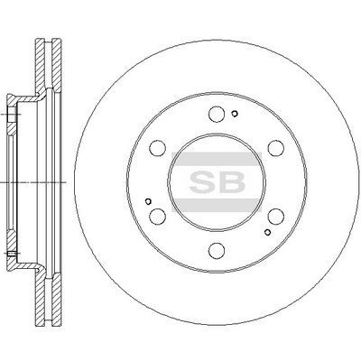 HiQ Front Brake Rotors Set SD3040