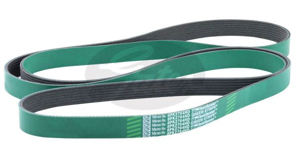 Gates Heavy Duty Drive Belt Fan Belt Micro-V Belt 8PK2764HD