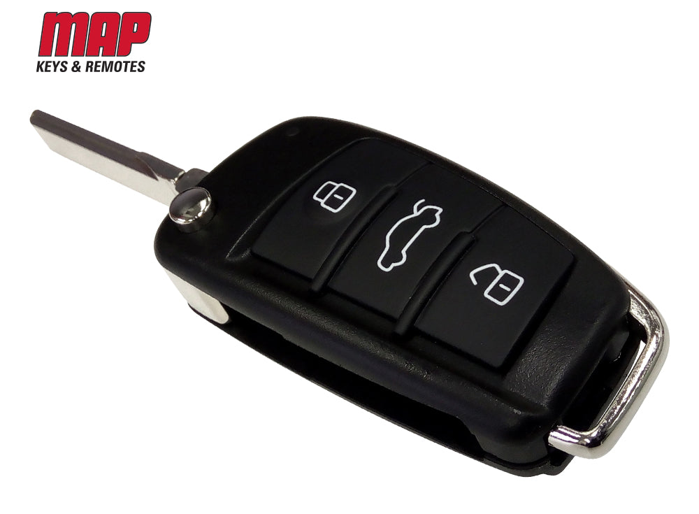 Remote Shell - Audi 3 Button KF140 - Goss