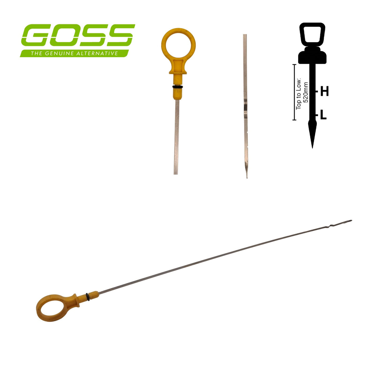 Engine Oil Dipstick - OD115 - Goss