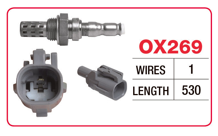 Oxygen Sensor - Toyota 1 Wire OX269 - Goss