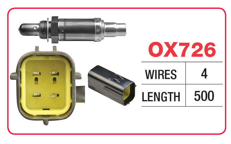 Oxygen Sensor - Nissan OX726 - Goss