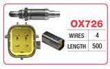 Oxygen Sensor - Nissan OX726 - Goss