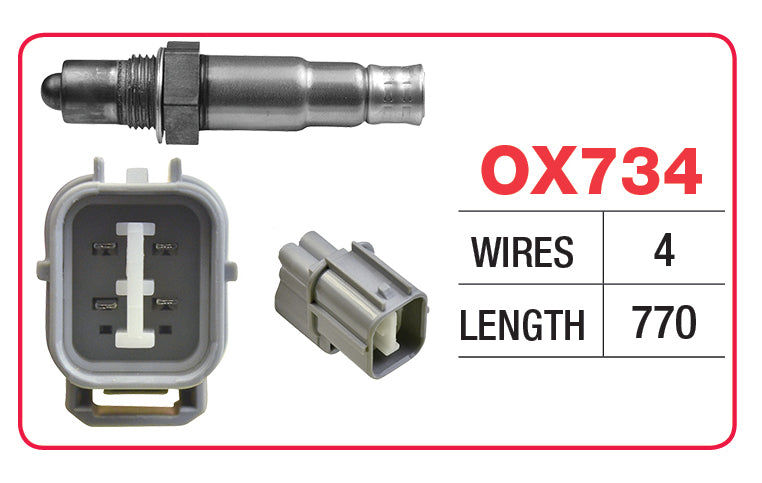 Oxygen Sensor - Honda OX734 - Goss