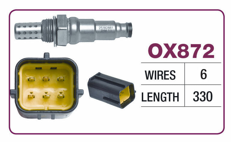 Oxygen Sensor - Holden OX872 - Goss