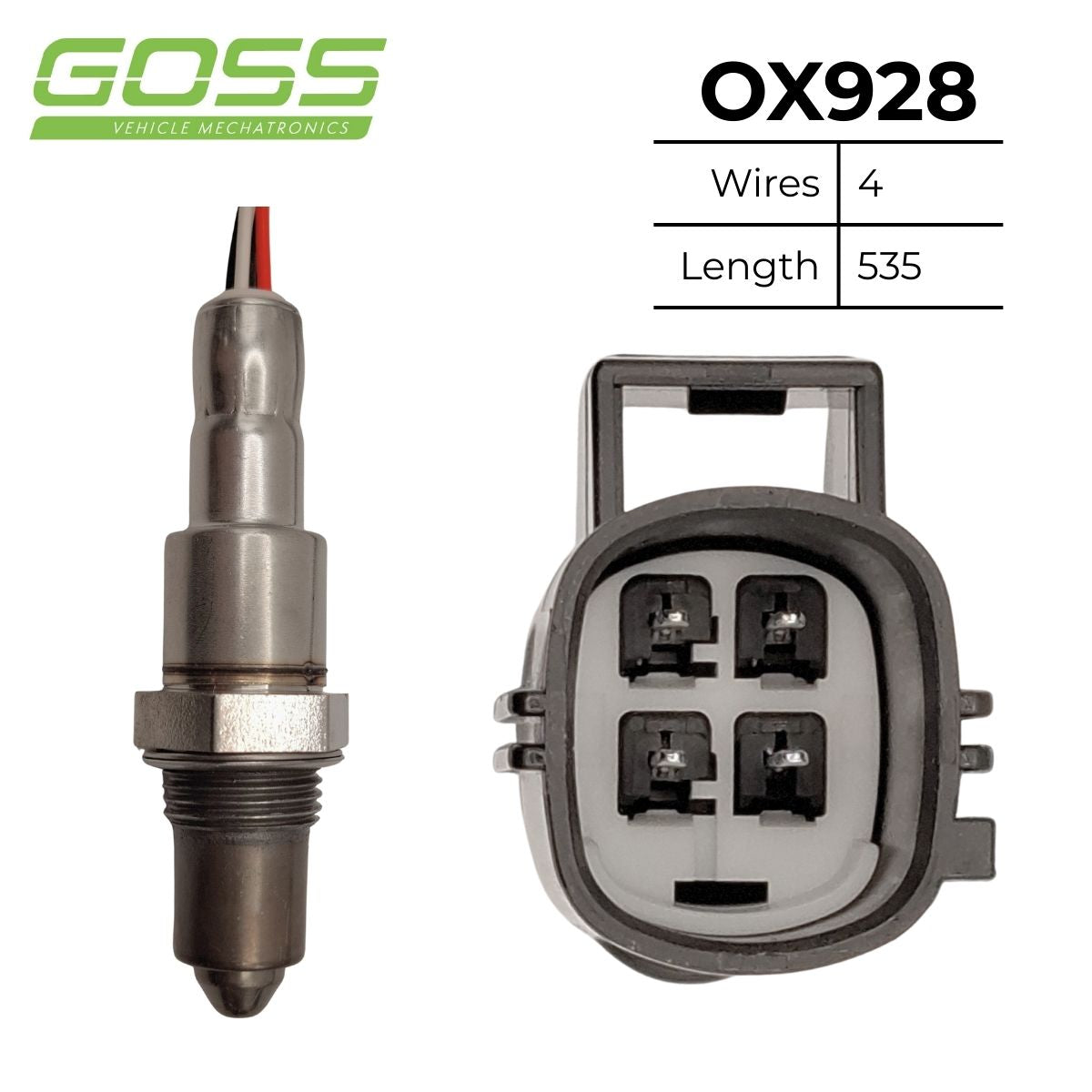 Oxygen Sensor Land Rover OX928 - Goss