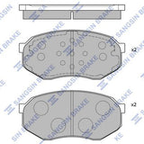 HiQ Front Brake Pads Set SP1060-F