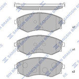 HiQ Front Brake Pads Set SP1065