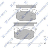 HiQ Front Brake Pads Set SP2003