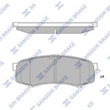 HiQ Rear Brake Pads Set SP2040