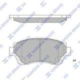 HiQ Front Brake Pads Set SP1138
