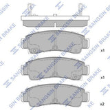 HiQ Rear Brake Pads Set SP1490