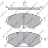 HiQ Front Brake Pads Set SP1600
