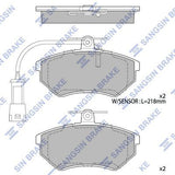 HiQ Front Brake Pads Set SP2005