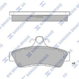 HiQ Rear Brake Pads Set SP1224