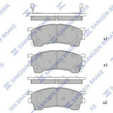HiQ Front Brake Pads Set SP2018
