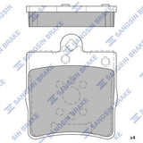 HiQ Rear Brake Pads Set SP2208