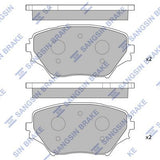 HiQ Front Brake Pads Set SP1233