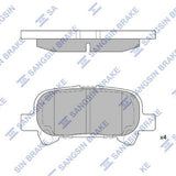 HiQ Rear Brake Pads Set SP1364