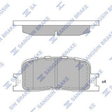 HiQ Rear Brake Pads Set SP2038