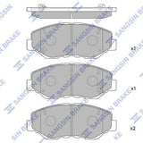 HiQ Front Brake Pads Set SP1237