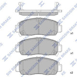 HiQ Front Brake Pads Set SP2114