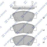 HiQ Front Brake Pads Set SP1435