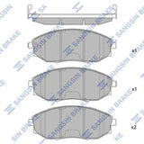HiQ Front Brake Pads Set SP1193