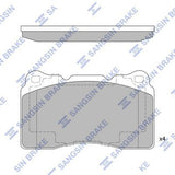 HiQ Front Brake Pads Set SP4145A